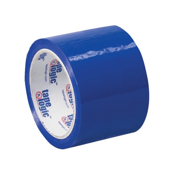 Tape Logic 3'' x 55 yds. - Blue Tape Logic Carton Sealing Tape, 6PK T90522B6PK - main